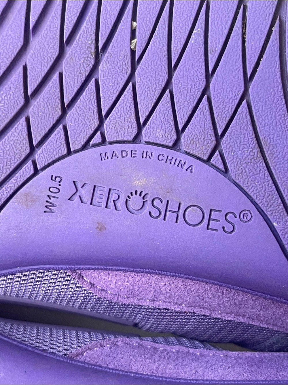 Xero Shoes 360 Womens 10.5 Purple Barefoot Minimalist Cross Training Sneakers - Picture 13 of 15